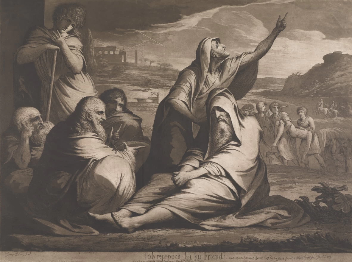 Giobbe rimproverato dai suoi amici - Yale Center for British Art